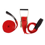 Maxbell 36FT Slackline Kit with Hook & Ratchet - Balance Training Walking Backyard