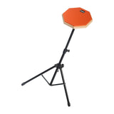 Maxbell Drum practice pads Snare Drum Stand Set for Percussion Instrument Accessory Orange