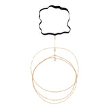 Maxbell Sexy Thigh Chains Body Chain Women Girls Bracelet Elasticity Leg Chains Bead