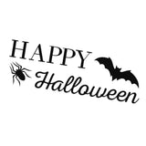 Max Black Cartoon Halloween Door Wall Sticker Bedroom Wall Art Style04