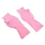 Maxbell 1 Pair Kids Skating Hand Guards Pads Palm Skateboards Protector Pink-L
