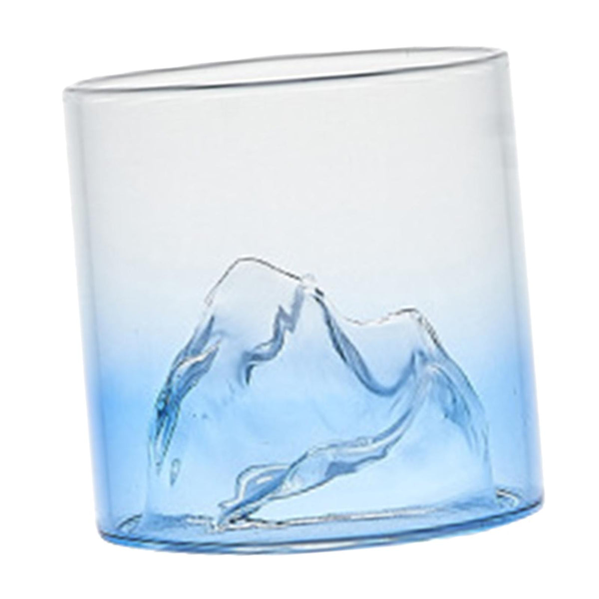Maxbell Creative Mountain Style Wine Glass Tea Cup for Entertaining Dining Man Gifts sky