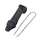 Maxbell Bass Guitar Strap Durable Adjustable for Acoustic Electric Guitars Mandolins Black