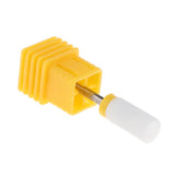 Maxbell Ceramic Polishing Head Nail Drill Bit for Electric Nail Machine Manicure XF