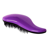 Maxbell Hair Brush Detangling Comb Shower Hair Brush Salon Styling Hair Comb Purple