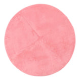 Maxbell Round Shape Dog Cat Coral Fleece Mat Warm Sleep Bedding Nest Pet Pad Pink L