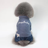 Max Dog Coat Cold Weather Warm Jacket for Small Medium Large Dog Light Blue S