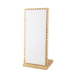 Maxbell Necklace Display Stand Necklace Easel Showcase for Countertop Decor White