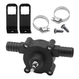 Max Hand Electric Drill Drive Self Priming Pump Oil Fluid Water Transfer Pumps
