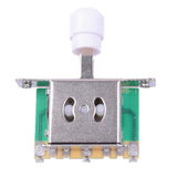 Max Maxb Guitar 3 Way Pickup Selector Switch for Electric Guitar Parts White