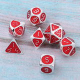 Max 7 Pack Multi-sided Dice D4 D6 D8 D10 D12 D20 Dices DND MTG RPG Wargame Toy D