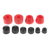 Maxbell 10pcs Skateboard Longboard Truck Bushings Pivot Cups Set Red 85AA