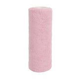 Maxbell Tear Away Towels Portable Microfiber Cleaning Cloth Roll for Bathroom Dishes Pink