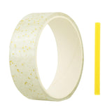 Maxbell Transparent Glitter Nano Tape Picture Mount Tape Funny Blow Bubbles Balloons 1mx5cmx1mm Yellow