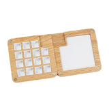 Maxbell Watercolor box Palette Travel Students Paint Pallet Artist Gouache Oak Material