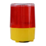 Max Solar LED Round Caution Warning Light Lamp Traffic Alarm Flash Light A