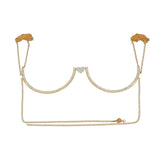 Maxbell Body Chains Popular Accessories Charms Bling for Nightclub bikini Gold