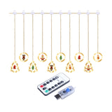 Maxbell LED Christmas String Light Hanging Ornament for Outdoor Home Decoration USB