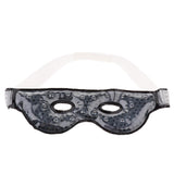 Max Hot Cold Therapy Ice Eye Mask Blindfold for Eye Puffiness Dark Circle Black