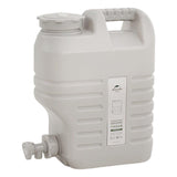 Maxbell Water Storage Tank with Faucet Water Jug Canister for BBQ Hiking Backpacking 12L Beige