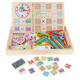 Maxbell Wooden Arithmetic Learning Box Educational Montessori Materials Math Toys