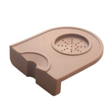Max Coffee Tamper Mat Silicone Nontoxic Anti Slip Espresso Tamper Mat Brown1