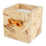 Maxbell Eyeglasses Store Decoration Wooden Office Flower Pot Shop Decoration