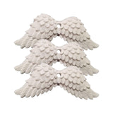 Maxbell 3 Pieces Car Wings Shaped Pendant Ornament Simple for Office Wardrobes