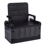 Maxbell Car Trunk Organizer Portable Car Boot Storage Organiser for Cars SUV Cooking Black
