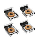 Maxbell 4Pcs Mirror Clip Mirror Mount Clips Glass Retainer Clips Mirror Holder Clips argent