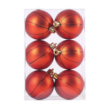 Maxbell Maxbell 6x Christmas Ball Ornaments Tree Shatterproof Festive Engagement Holiday B