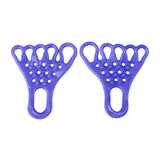 Maxbell Toe Straightener Toe Stretcher Toe Separators for Big Toe Yoga Hallux Valgus Blue