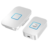Maxbell Wireless Chime Doorbell 60 Melodies 1 Transmitter for 1 US Plug-in Receiver