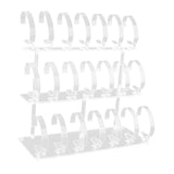 Maxbell Wrist Watch Displays Rack Holder Showcases Transparent Organizer Stand 3 Tier