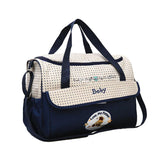 Maxbell Multifunctional Baby Changing Diaper Nappy Bag Mummy Mother Handbag Navy