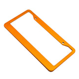 Maxbell Metal Aluminium Alloy Anodized Car License plate frame holder Blank Gold