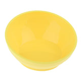 Maxbell Pet Bowl Cat and Dog Feeding Bowl Great for Food or Water Non-Slip yellow