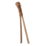 Max Bamboo Clips Multiuse for Tea Cup Bread Steak Food Tongs Tweezers 18x2x2cm