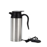 Maxbell 750ml Stainless Steel Travel Car Kettle Heater Automatically Power Off 12V