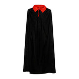 Maxbell Long Halloween Cloak Costume Death Cape Witch Cape Adults Cosplay Unisex Single Layer Cape