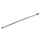 Maxbell 4/4 Full Size Carbon Fiber Violin Bow with Carved Tail Good Balance Black