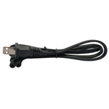 Maxbell USA 2Pin Male to 90 Degree Right Angled IEC 320 C7 Power Cable 40inch ,Black