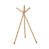 Maxbell Glass Ball Stand Holder Home Decor Sphere Stand for Office Tabletop Gifts Large Aureate