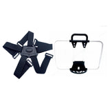 Maxbell Folding Bike Carrier Bracket Front Carrier Frame Lightweight Stand Cycling Argent black 40x25cm