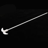 Max PTFE Mixer Stirring Rod for Electric Overhead Stirrer L 450mm Oar Dia 90mm