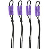 Maxbell 4 Pieces Adjustable Glasses Rope Eyeglass Cord Strap for Swimming Purple