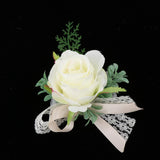 Maxbell Bridesmaid Sisters Corsage Bracelet Hand Flowers Wedding Supply B