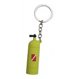 Maxbell Novelty Mini Diving Tank Key Chain Holder Dive Flag Keyring Keychain Yellow