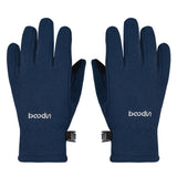 Max Kids Cycling Gloves Winter Warm Bike Full Finger Gloves Blue