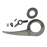 Maxbell Bike Chain Cover Protection Accessories Easy to Install 32T-38T for Bicycle Clearly Black Whole Set